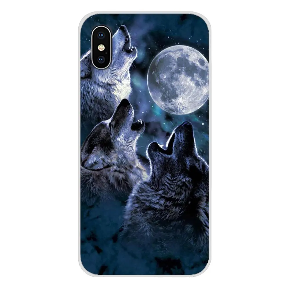 Аксессуары для телефона Чехлы Huawei Mate Honor 4C 5C 5X 6X 7 7A 7C 8 9 10 8C 8X 20 Lite Pro Wolf Wolves Spirit