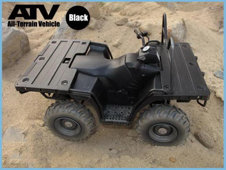 ATV 1/6 фигурка солдата сцена аксессуары внедорожный мотоцикл гоночный мотоцикл транспортные средства черный цвет модель для 12 ''гонщик фигурка