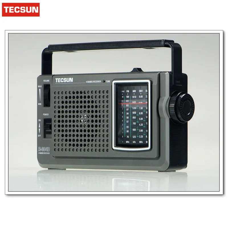 Подлинная Марка TECSUN/Дэшэн r-304d r304d высокочувствительных FM/mw/коротковолновый Радио цифровой приемник Портативный Радио приемник