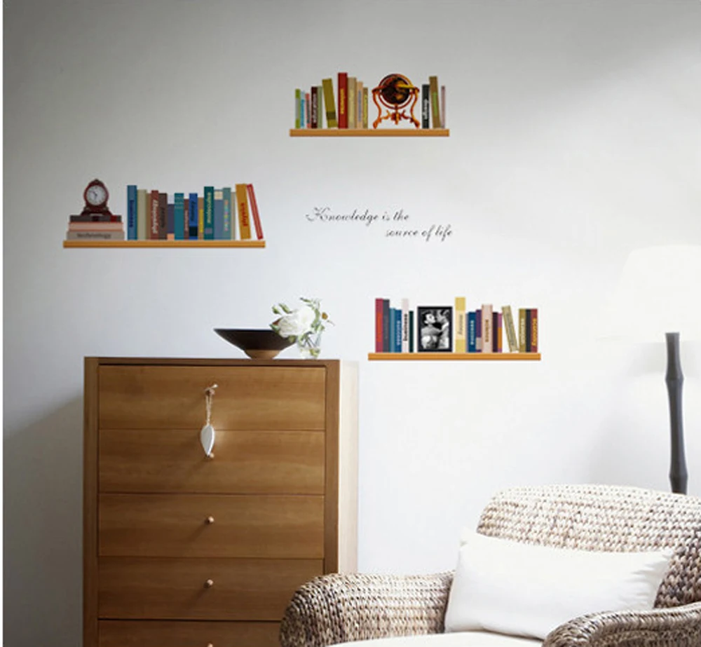 Online kopen wholesale boekenplank muurtattoo uit china ...