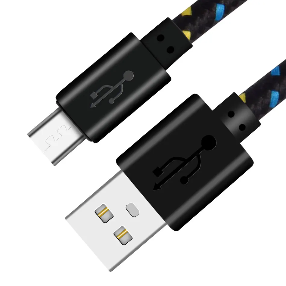 Vanniso Micro USB кабель 1 м 2 м 3 м Синхронизация данных USB кабель зарядного устройства для samsung S6 S7 htc LG huawei xiaomi Android кабели для мобильных телефонов