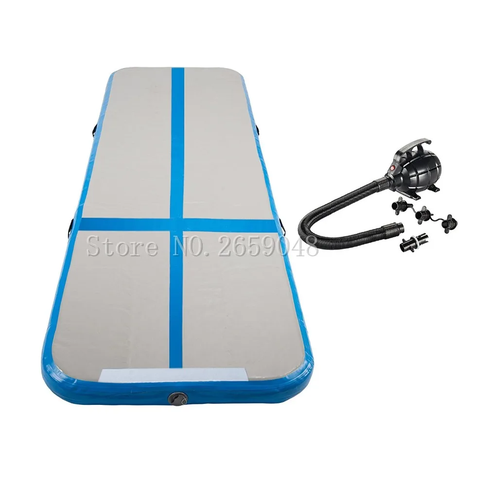 

Inflatable Gymnastics Airtrack Tumbling Mat Air Track Floor Mats with Electric Air Pump for Home Use/Training/Cheerleading