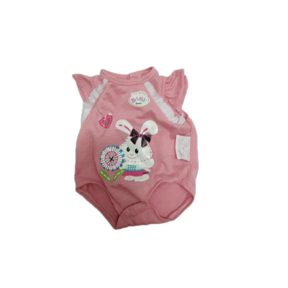 

Pink Jumpsuit doll clothes Wear fit 30cm Baby Born zapf, Children best Birthday Gift(only sell clothes)