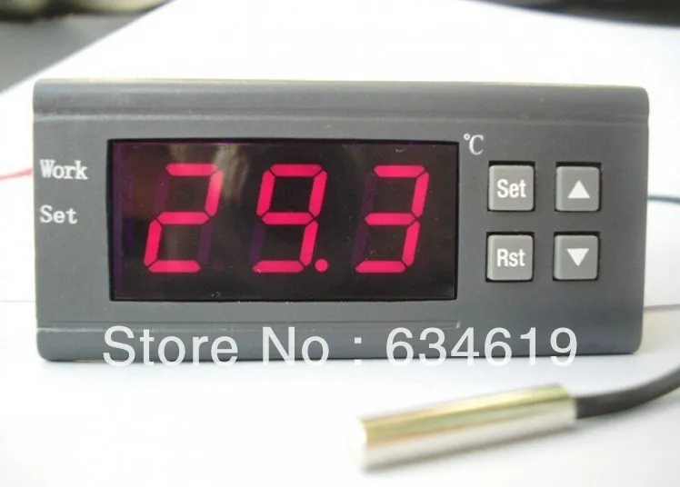 

220V Digital Temperature Controller, Thermostat controller, Temperature controlling device equipment factory wholesale