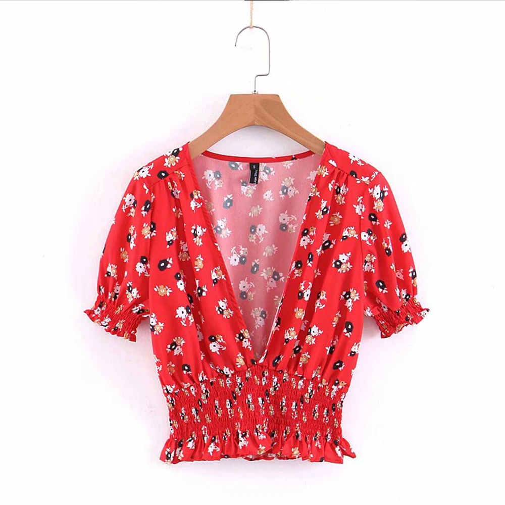 Boho, Ретро стиль, красные майки, женские, сексуальные, эластичная талия, короткий рукав, летние топы, Vocation Tank Blogger style, Новое поступление, Vestidos