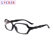 Новинка, ретро женские очки, прозрачная оправа для очков, прозрачные стеклянные очки, женские компьютерные очки, бамбуковые праздничные ножки L3