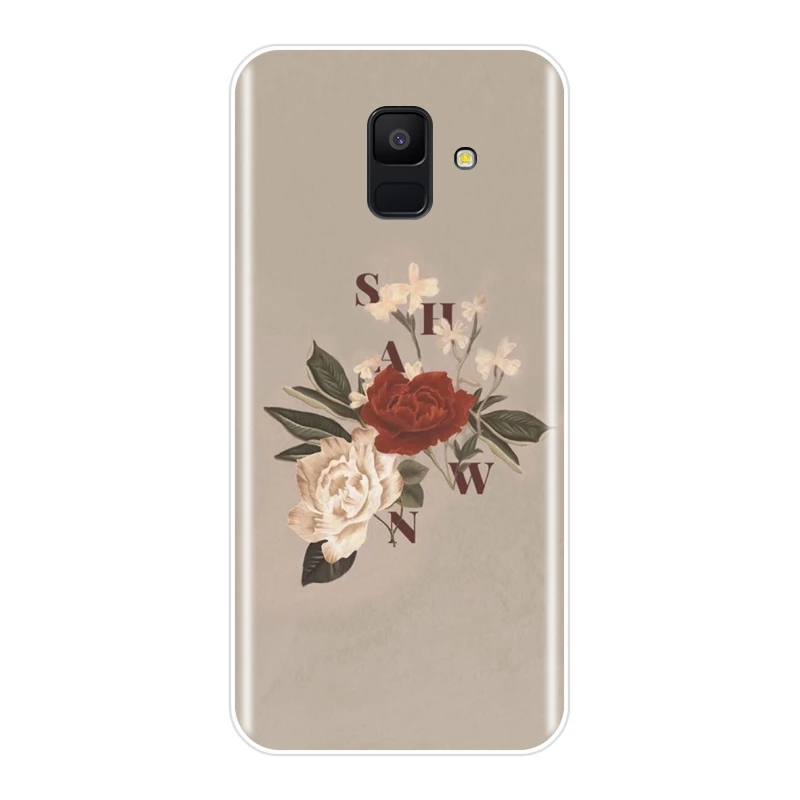 Силиконовый чехол Shawn Mendes Singer для Samsung Galaxy A3 A5 A7 2016 2017 2018 A6 A8 Plus 2018|Бамперы| |