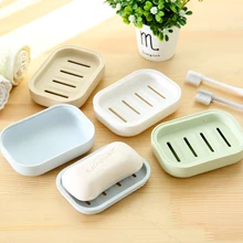 1 шт. ванная комната толще мыло коробка Мода с крышкой пластиковый соус высокое качество Leptake мыло контейнер аксессуары для ванной комнаты