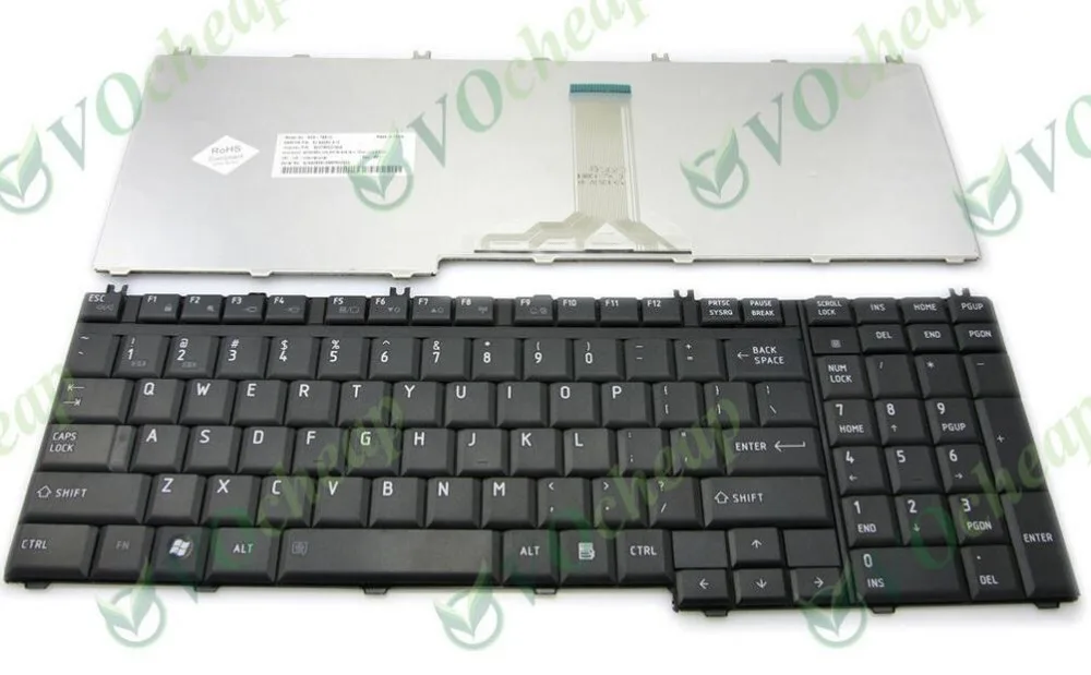 Клавиатура для Toshiba Tecra A11 Satellite P500 P505D P505 Pro L350 L500 L500D L550 US LAYOUT | Компьютеры и офис
