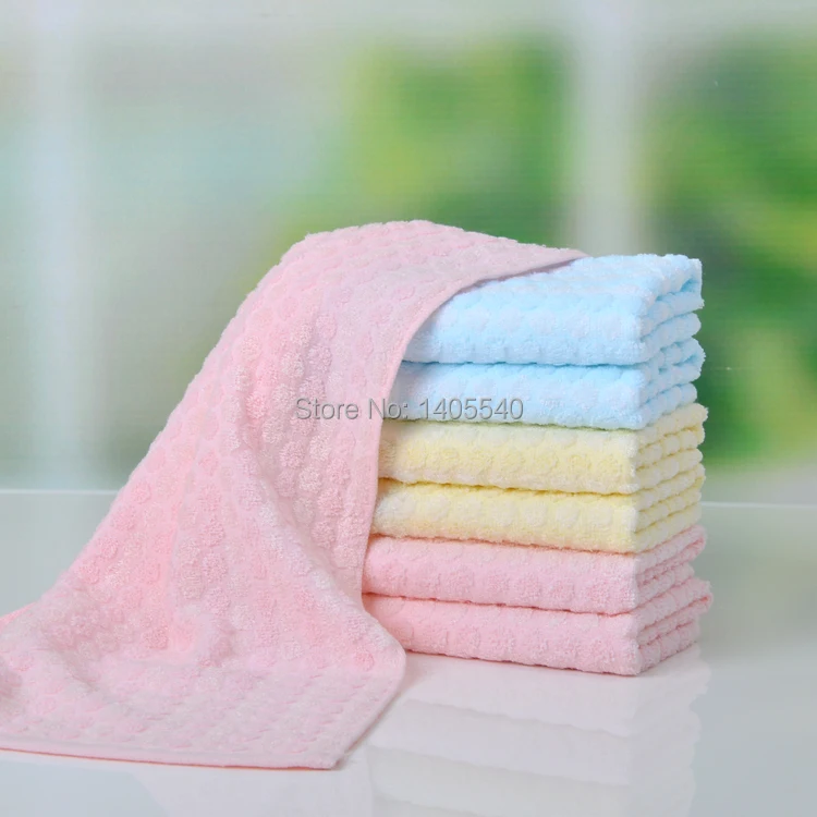High quality 5pcs/lot 2014 New Bamboo Towel face towels Hand towel Luxurious breathable size 33*73cm | Дом и сад