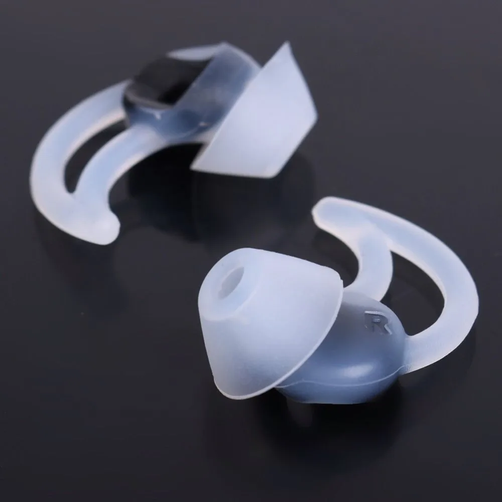 

XRHYY 2Pairs Large Replacement Noise Isolation Earbud Eartips for Bose QC20 QC20i SoundSport SIE2 SIE2i IE2 IE3 In Ear Earphones
