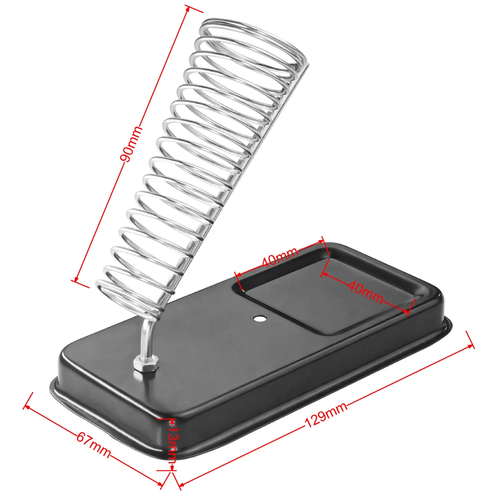 Электрическая подставка для паяльника, подставка для паяльника, металлическая подставка с защитой от высокой температуры