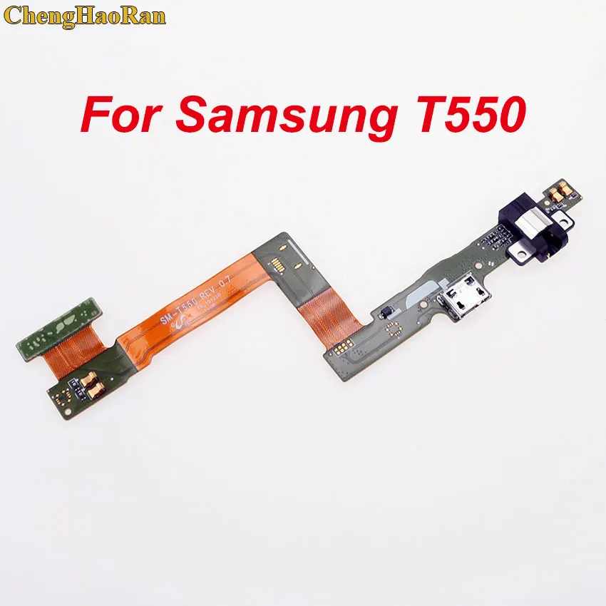 

ChengHaoRan For Samsung Galaxy Tab A 9.7" T555 SM-T555 T550 USB Charge Dock Jack Connector Charging Port Flex Cable