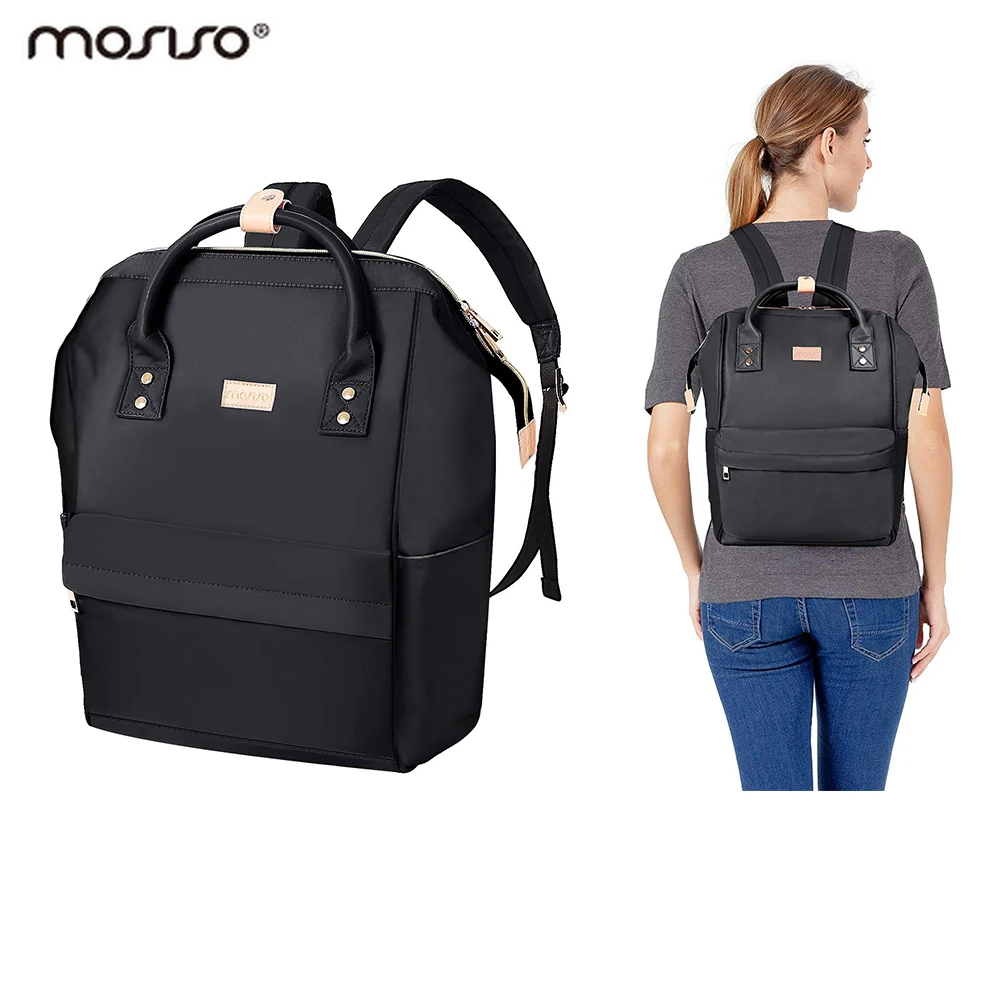 

Mosiso New Business Design Unisex Laptop Backpacks Water Repellent Polyester Bagpack School Travel Mochila for Women Men 2018