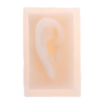 

Human Soft Silicone Right Ear Model Life Size Acupuncture Study Practice Tool