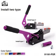 Hubsports-UNIVERSAL V2 E-FRENO FRENO de MANO HIDRÁULICO VERTICAL/HORIZONTAL DRIFT JDM Para TOYOTA SUPRA MK3 MA70 HU-B11001