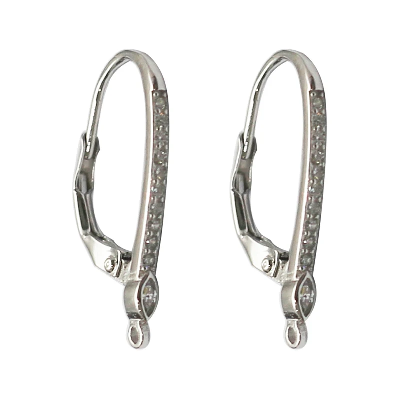 

Beadsnice 925 sterling silver french earring hook leverbacks component handmake items ID36588