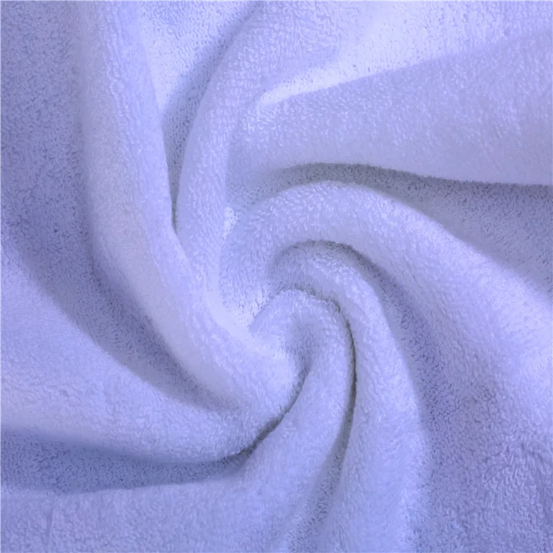 Крученое хлопковое белое полотенце для лица Perfact качественное мягкое пятизвездочное гостиничное полотенце