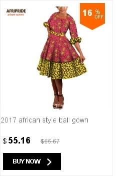 Весеннее прямое платье в африканском стиле для женщин AFRIPRIDE плащ рукав o-образным вырезом длина голеностопного сустава женское Хлопковое платье A1825026