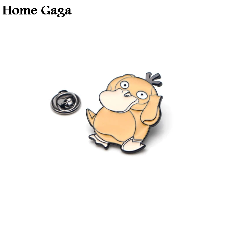 Homegaga Psyduck забавная булавка для отворота рюкзака причудливая одежда