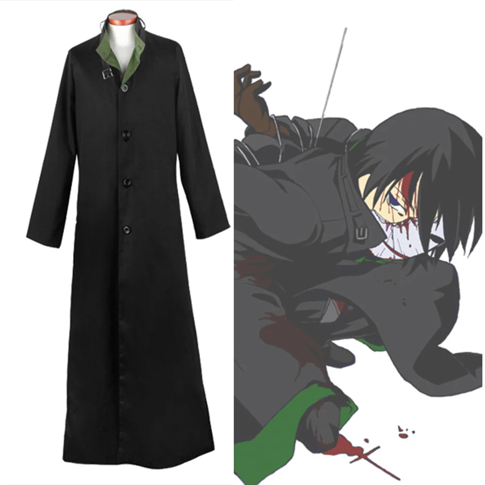 Anime Darker Than Black Hei Cosplay Uniform Outfit Halloween Costumes