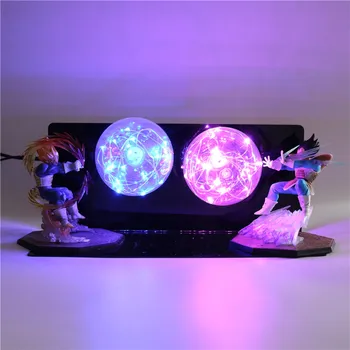 

Dragon Ball Z Super Saiyan Vegeta Night Light DBZ Model Anime DIY Lamp Action Figure Table Lamp Kids Children LED Light Toys