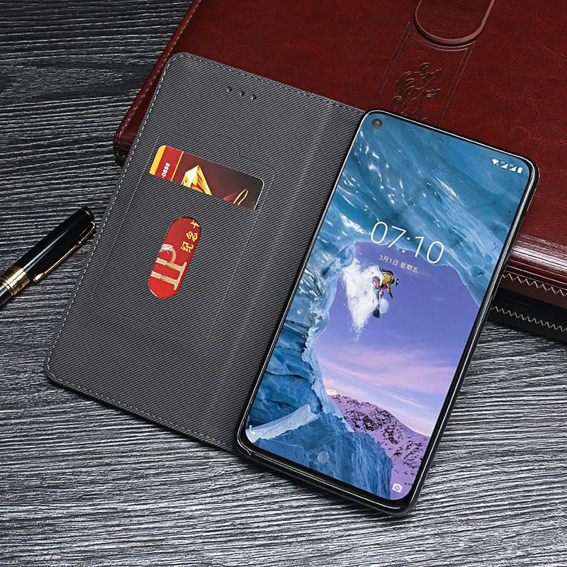 Для Nokia X71 чехол Роскошный Ретро кошелек с заклепками кожаный флип-чехол для телефона для Nokia X71 чехол Аксессуары