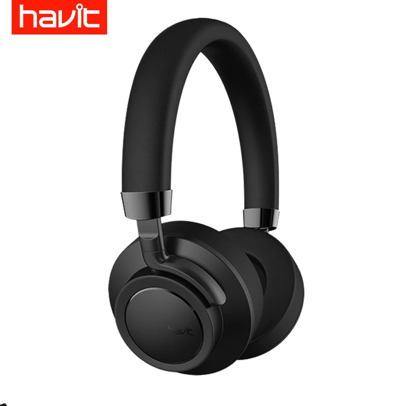 

HAVIT Wireless Headphones Bluetooth 4.1 Ergonomic Design Noise Cancelling 3D Stereo Headset with Mic for Smartphone Tablet PC