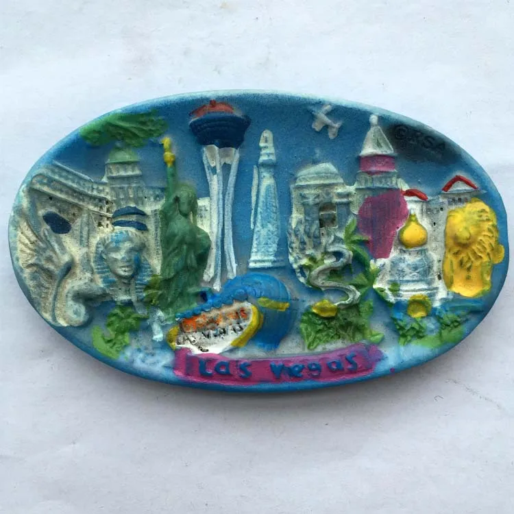 United States travel souvenir refrigerator Las Las Vegas tourism of