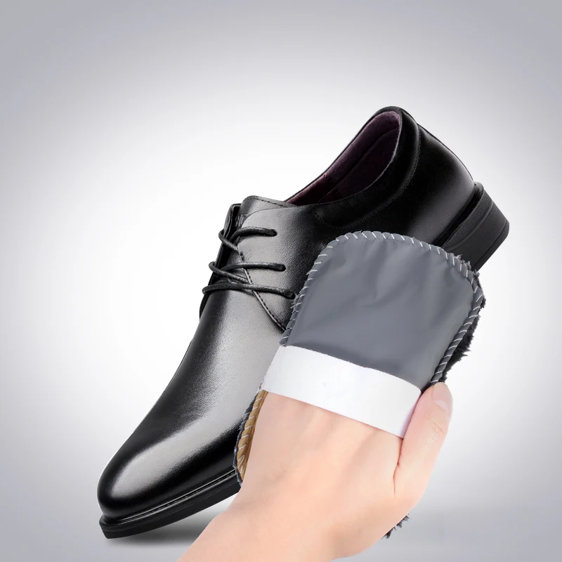 

CARRYWON Shoes Cleaner Shoes Care Brush Soft Wool Plush Shoe Gloves Wipe Shoes Handbag Mitt Suede Clean Tools For Household