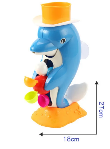 Bath toys for kids play in bathroom foam in water for children Waterwheel Type Dabbling Toy Dolphin shipping from russian Bath toys for kids play in bathroom foam in water for children Waterwheel Type Dabbling Toy Dolphin shipping from russian