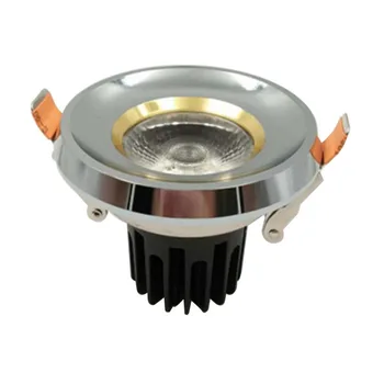 

2018 newest 95mm diameter no frost grey 7w 10w triac dimmable cob led downlight 24 degree ac85-265v