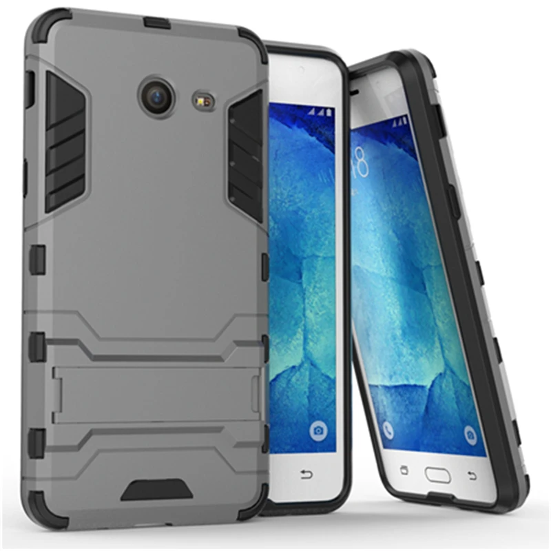 2 in 1 Hard PC+Soft Silicone Rugged Rubber Kickstand Case For SAMSUNG Galaxy J5 2017 J530 Armor Shockproof Phone Holder Cover (10)