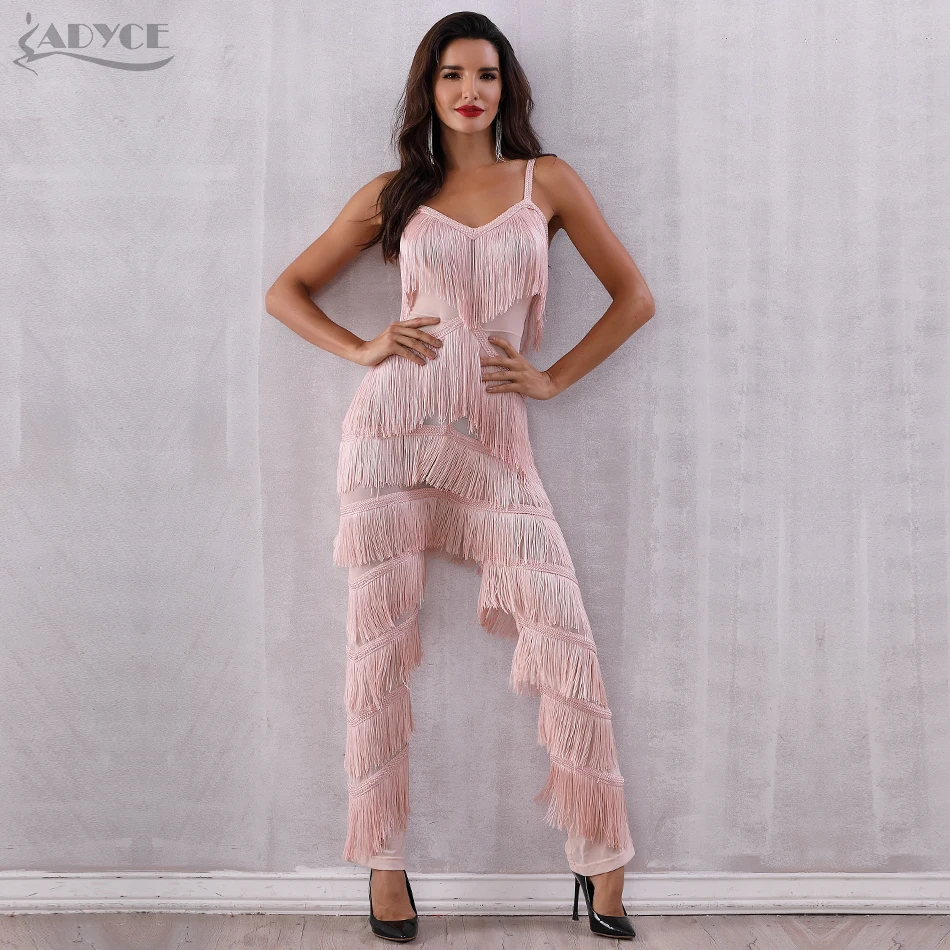 fringe jumpsuit