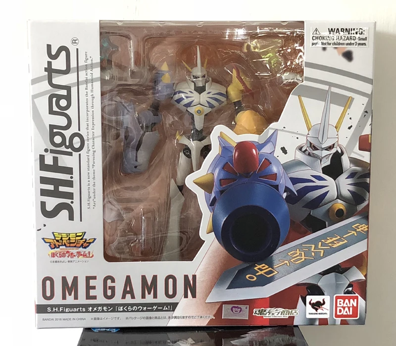 PrettyAngel-Подлинная Bandai S. H. Figuarts эксклюзивная Ограниченная серия Digimon Adventure Omegamon фигурка