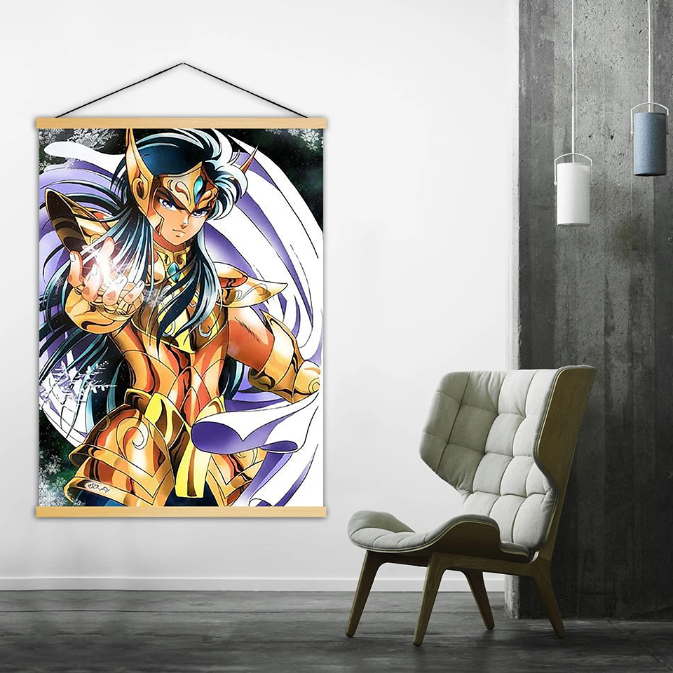 Настенная Картина на холсте Saint Seiya современный плакат с японской анимацией
