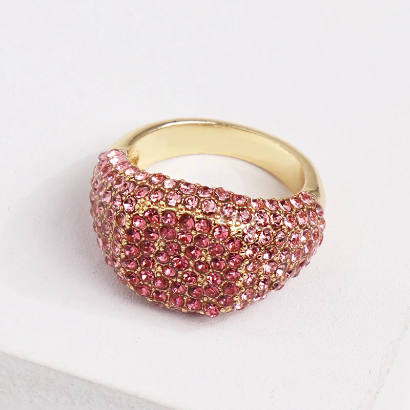 Стерлинговое Серебро 925 радужные кольца с кристаллами, кольца с крестом, тонкие кольца с фианитами, женское свадебное кольцо