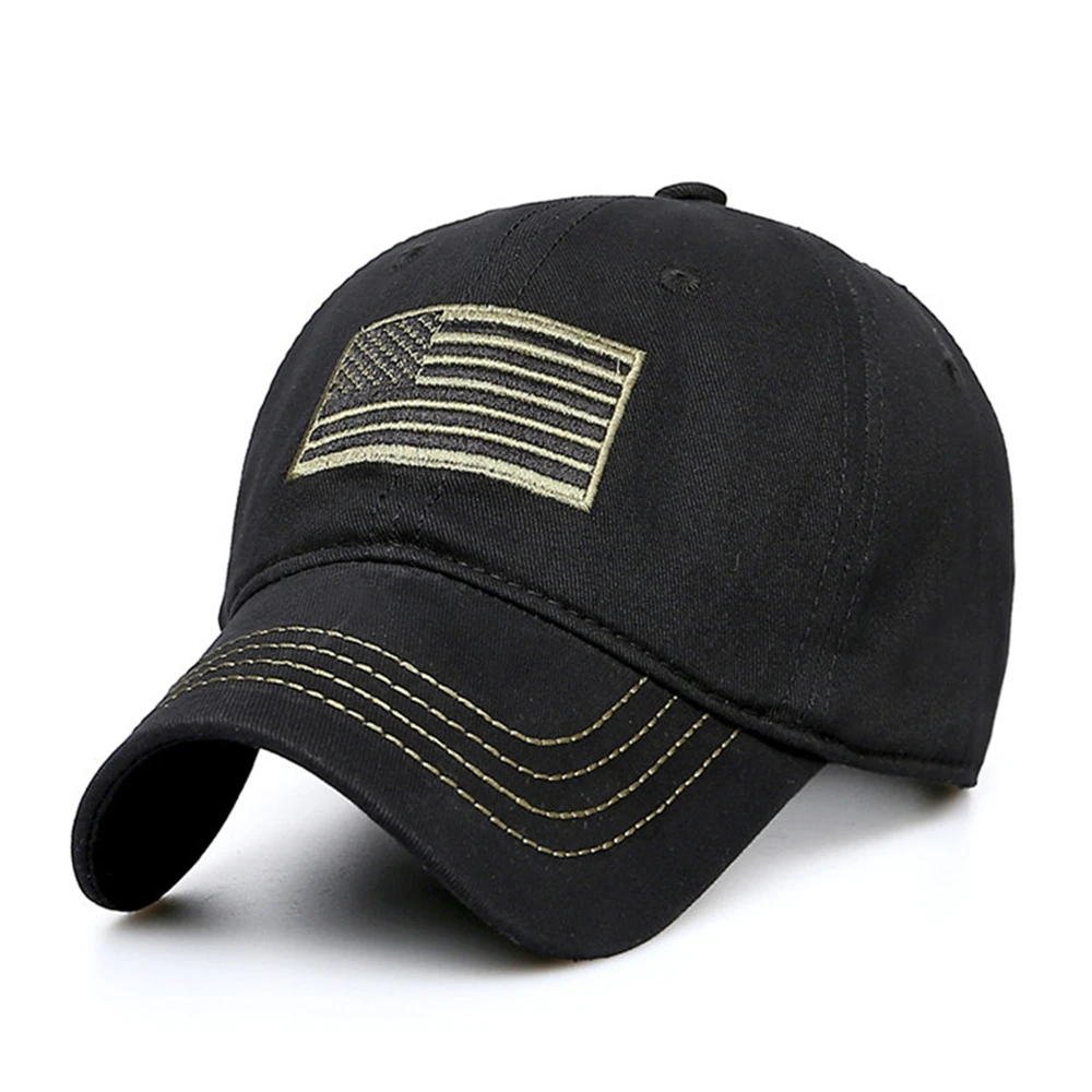 США американский флаг патч шляпа Военная Тактическая операторская Съемная бейсболка