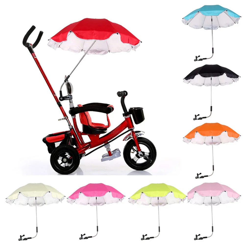 grey pram umbrella