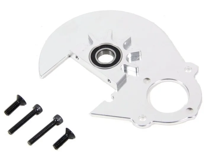 

baja CNC 57T the gear side panels integrated chock gear side panels sliver color 95215