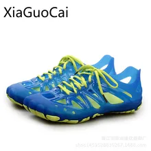 Новое поступление; модные мужские сандалии; водонепроницаемые мужские сандалии; обувь на плоской подошве; синие мягкие удобные сандалии; Прямая ; Lu6 35