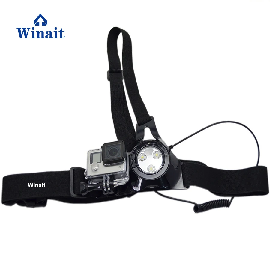 Winait 3 Mode SOS Suptig Night Running Lights LED Chest Mount Chest