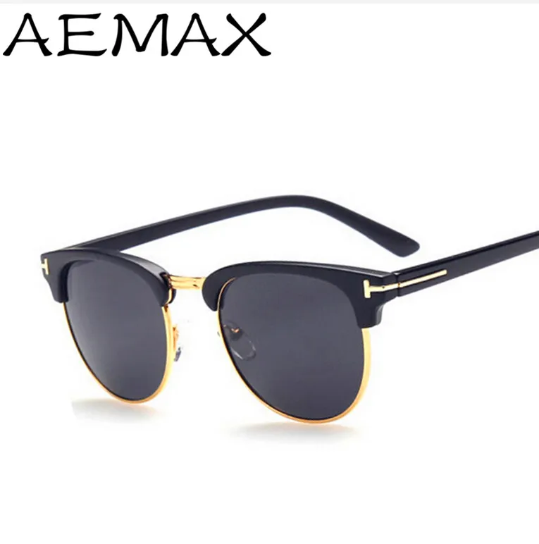 AEMAX 2016 Fashion Half Frame Tom Sunglasses Men Women ...