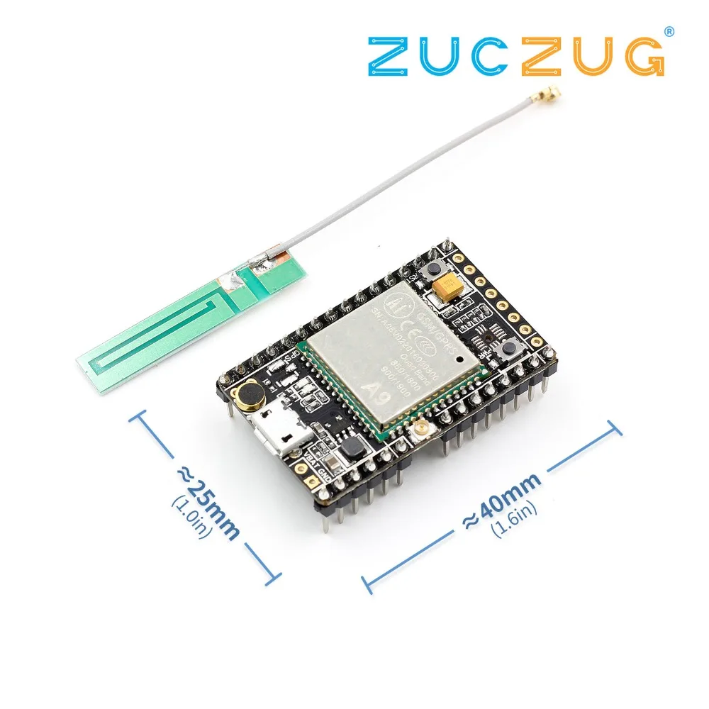 

Arsmundi GPRS module + GSM module A9 module Pudding Development board \ SMS \ voice \ wireless data transmission IOT