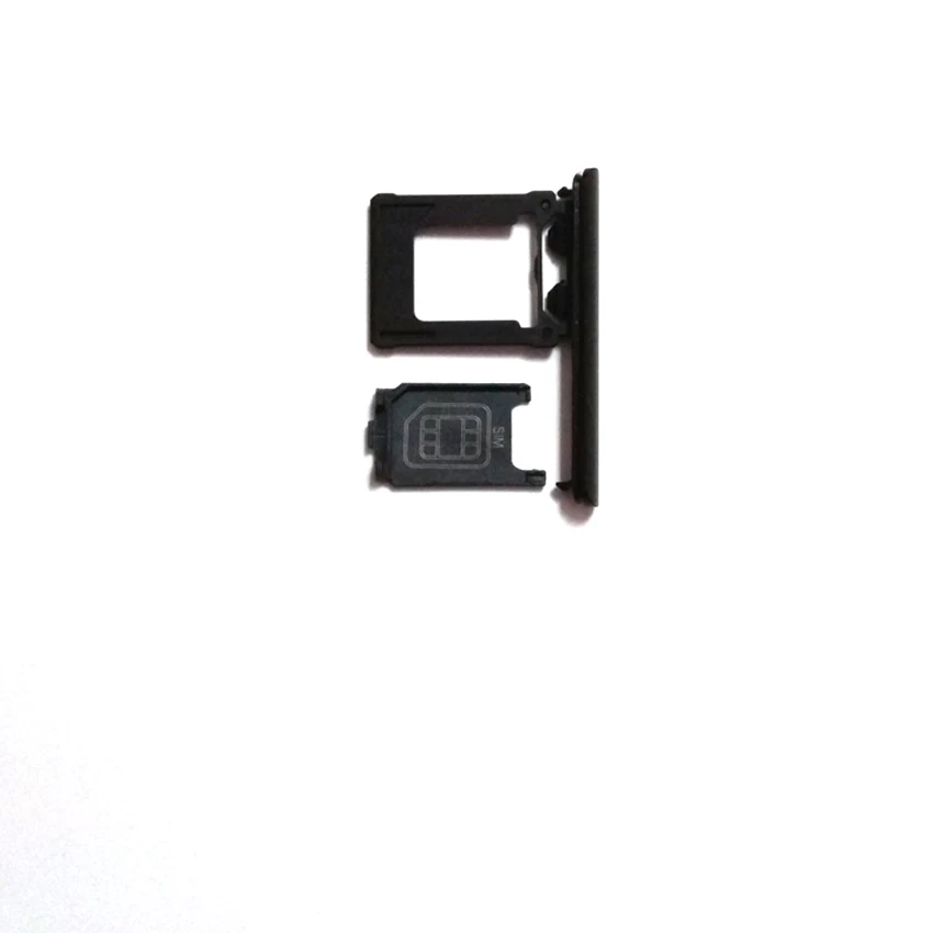 

For Sony Xperia XZ1 Sim Card Tray Dust-proof Plug Cover Sim SD Slot Replacement Parts Single Dual Sim