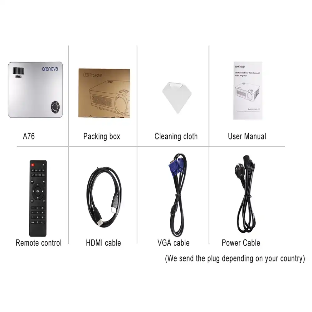 Crenova 4300 Lumens Video Projector For Full Hd 19201080 Android Projector With Wifi Bluetooth Crenova 4300 Lumens Video Projector For Full Hd 19201080 Android Projector With Wifi Bluetooth