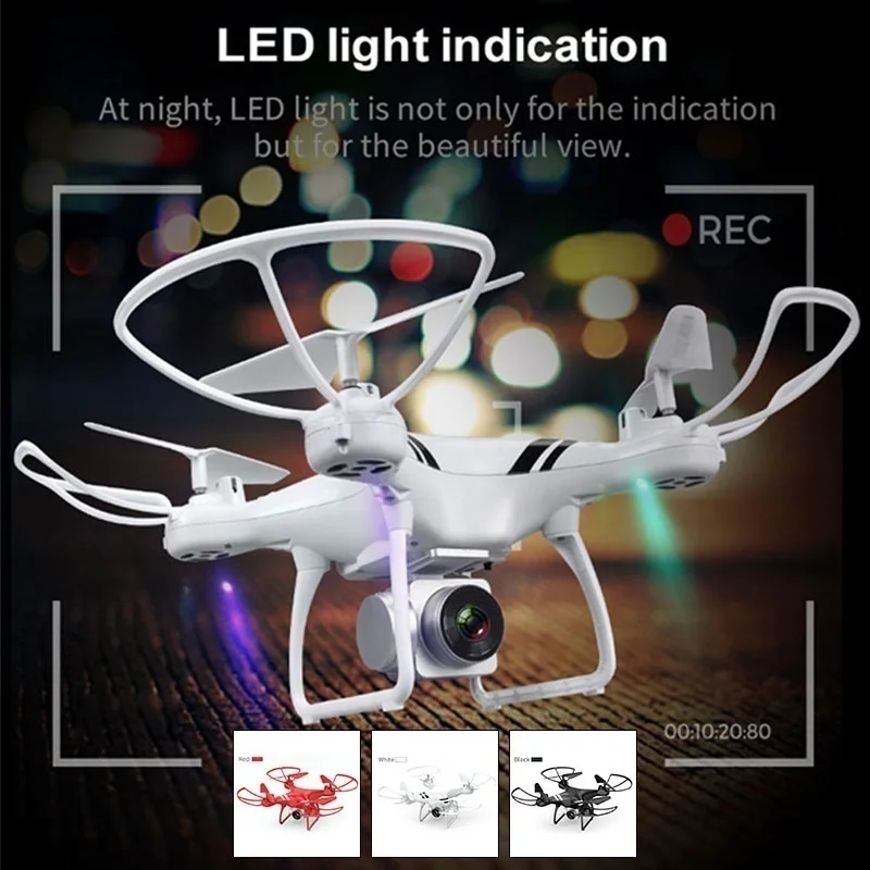

KY101S Drone with Camera HD Wifi FPV Altitude Hold One Key Return Landing Off 18 Mins Flight Time Camera Selfie RC Drone