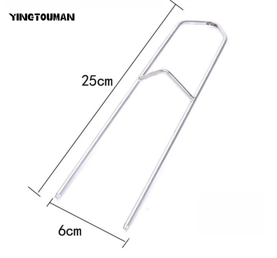 YINGTOUMAN 2 PCS/LOT 25*6 cm Sea Pole Single Plug Simple Bracket Fishing Rod Support Convenient and Durable Tackle | Спорт и