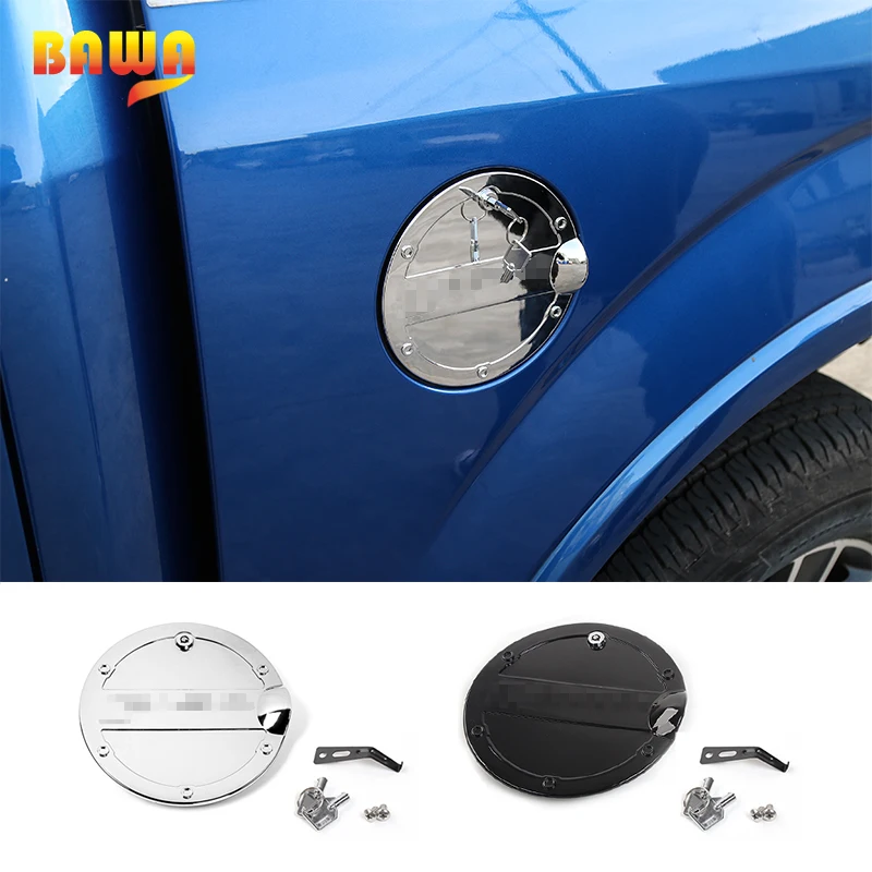 HANGUP 2 Color ABS Car Exterior Door Gas Fuel Tank Cover With Key Lock