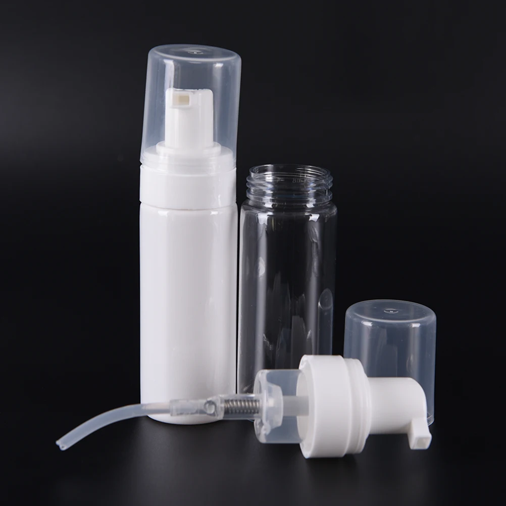 

1pcs Refillable PET Foaming Bottle Foam Pump Empty Spray Whipped Mouss Liquid Hand Wash Soap Dispenser Bottles With Cap 50ml